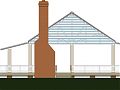 David G. Burnet Park Pavilion Rendering <br />