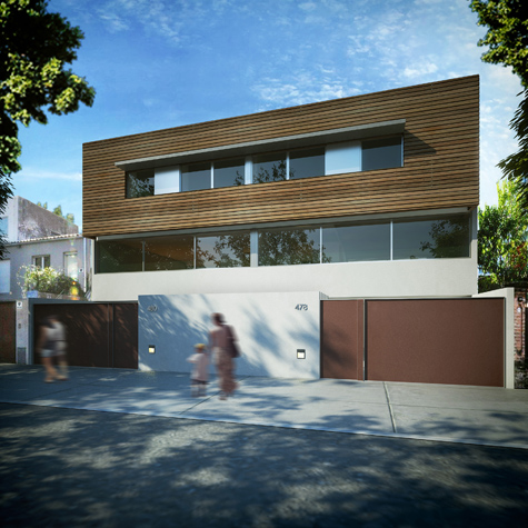 Front Exterior, Duplex Elcano Buenos Aires, Argentina © BRAVE / ARCHITECTURE