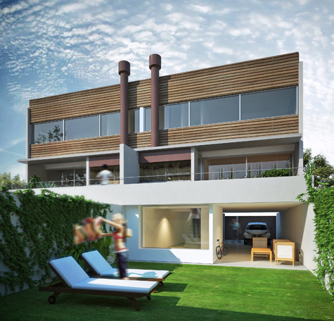 Back Exterior, Duplex Elcano Buenos Aires, Argentina © BRAVE / ARCHITECTURE