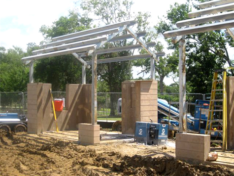 David Burnet Park Improvements Phase II Baytown Texas © BRAVE / ARCHITECTURE