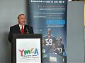 The Houston Texans YMCA Cornerstone Laying Ceremony, 9 September 2010