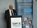 The Houston Texans YMCA Cornerstone Laying Ceremony, 9 September 2010