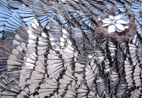 Pics of the Week Open 8 ::: Spoons © Silvana Micolich Photo of Art Installation of Spoons