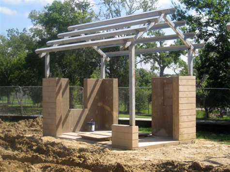 David Burnet Park Improvements Phase III Baytown Texas © BRAVE / ARCHITECTURE
