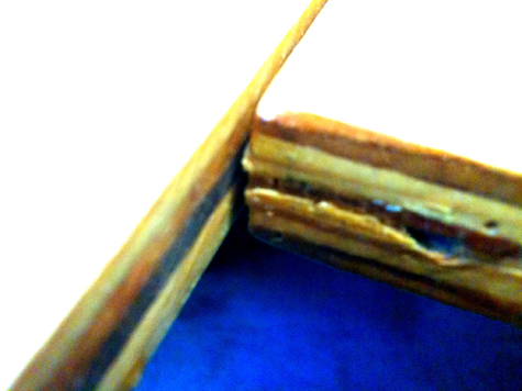 Pics of the Week Wood ::: Juicy © Christian Sheridan AIA Photo of lumber meeting at a corner