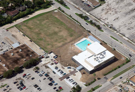 Houston Texans YMCA Aerial View in Houston Texas Brave Architecture Houston Architecture Firm