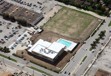 Houston Texans YMCA Aerial View in Houston Texas Brave Architecture Houston Architecture Firm