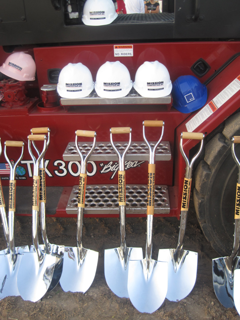 Tube Supply Warehouse Ground Breaking Ceremony © BRAVE / ARCHITECTURE Houston Architecture Architect Firm