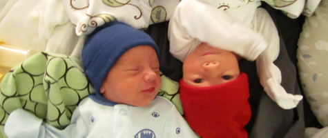 Liam and Koen Pacior babies of awesome