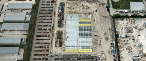 Tube Supply Warehouse Houston Texas by Houston Architecture Firm BRAVE ARCHITECTURE