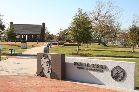 Harris County Commissioner for Precinct Two Sylvia Garcia David G Burnet Park Baytown Texas Brave Architecture