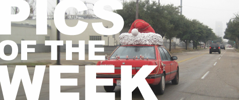 Pics of the Week Santa Claus is Coming to Town at BRAVE PRAXIS of Brave Architecture of Houston, Texas