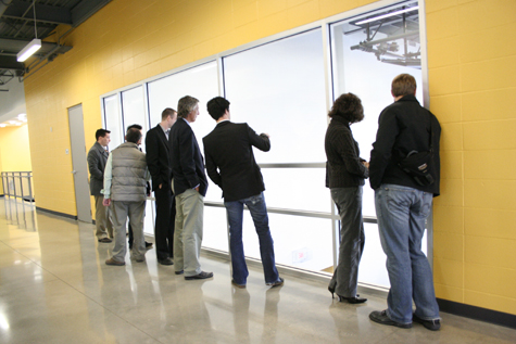 Houston Texans YMCA Ribbon Cutting Ceremony January 2011 in Houston Texas Brave Architecture Houston Architecture Firm