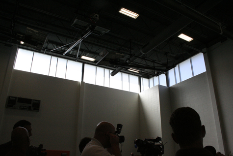 Houston Texans YMCA Ribbon Cutting Ceremony January 2011 in Houston Texas Brave Architecture Houston Architecture Firm