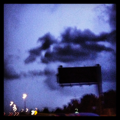 Lightning © Christian Sheridan AIA A Photo of a Billboard in Houston Texas by Christian Sheridan AIA of Brave Architecture Houston Texas Architecture Firm